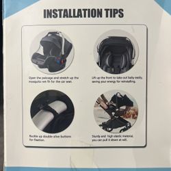 Baby Mosquito Net Cover For Car Seats 