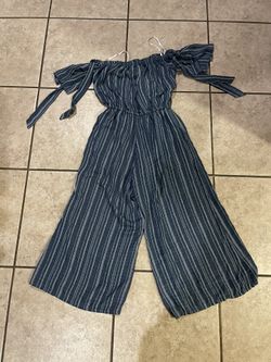 Striped Jumpsuit