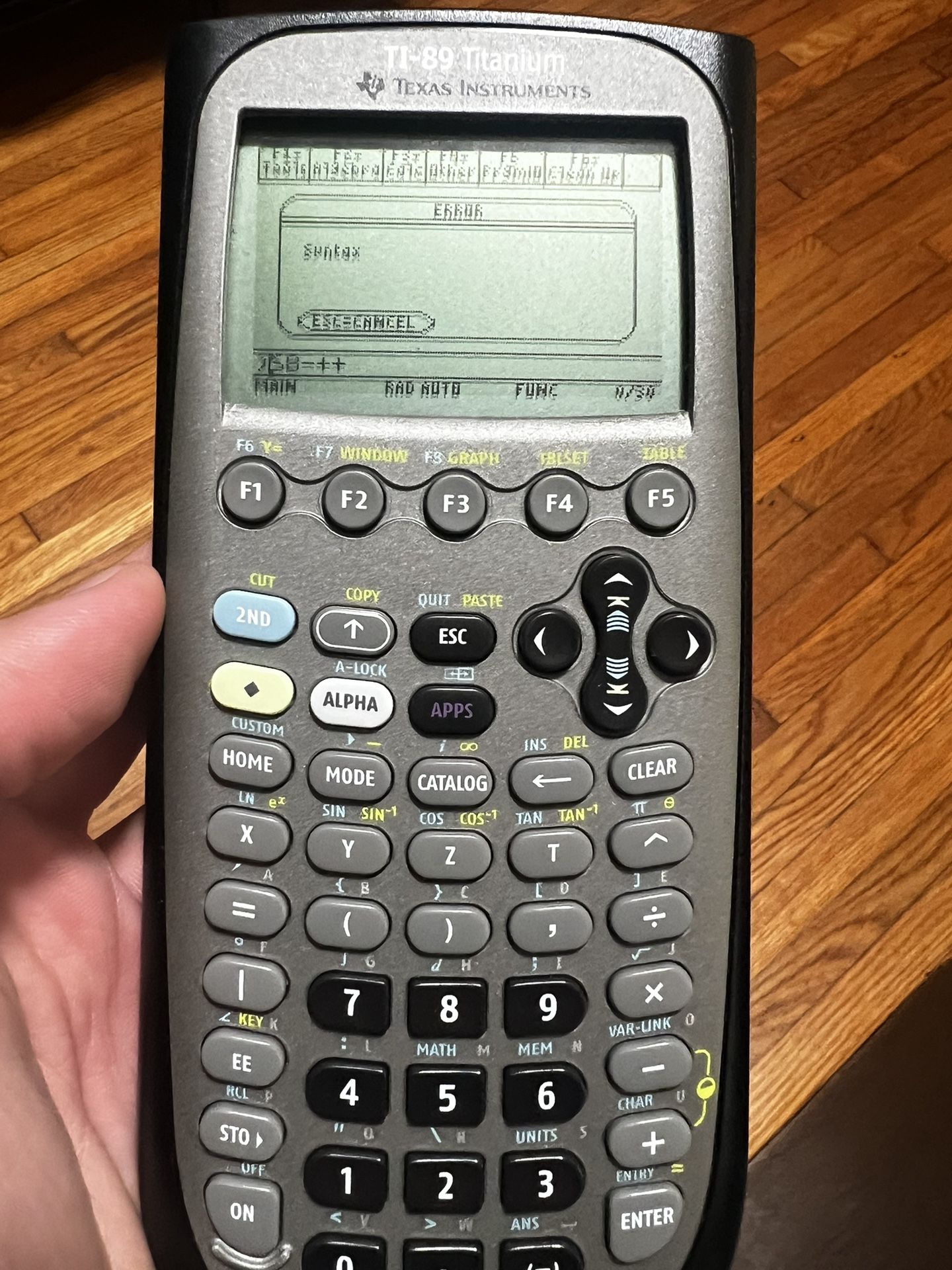 TI 89 Titanium Graphing Calculator