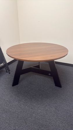 Round break room office table