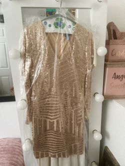 Gold Dress