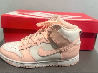 Women’s Nike Dunk High Sail Crimson Tint