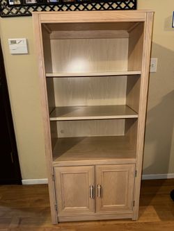 Bureau Solid Wood Bookshelf