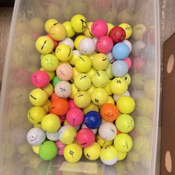 Golf Balls Mixed Color Mixed Brand 