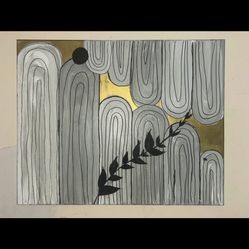 Medium/large Acrylic Abstract Painting 