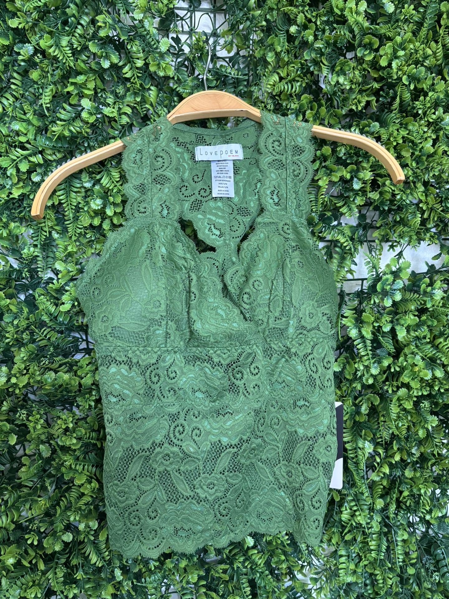 Lace Halter Top 