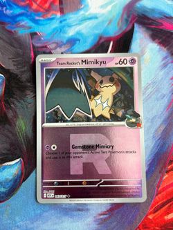 Team Rocket's Mimikyu [Reverse Holo] #97 Pokemon TCG Ascended Heroes Mega Evolution