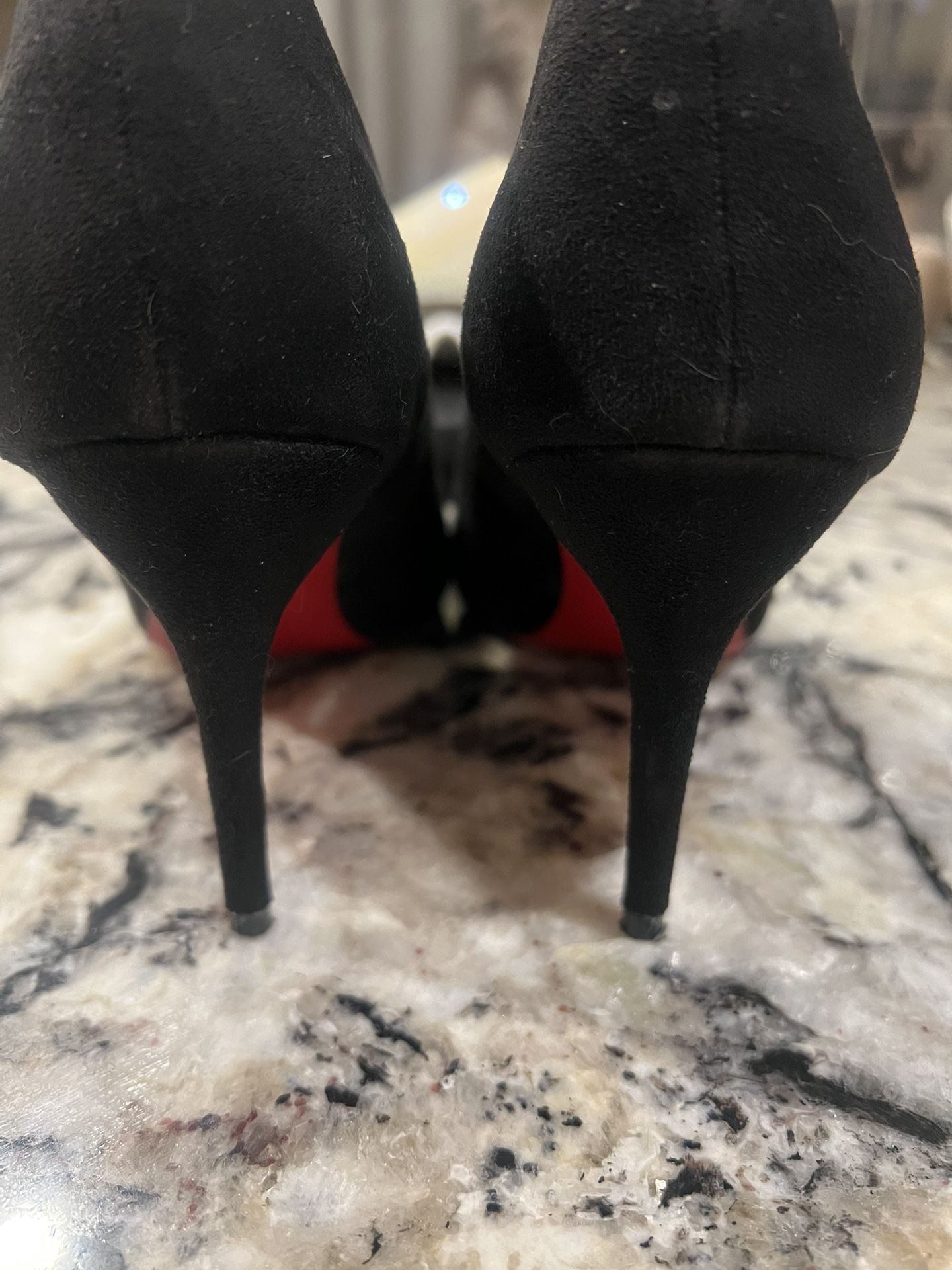 Black High Heels Euro Size 40   