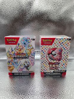 Prismatic and 151 Booster Bundles