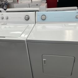 Roper Washer And Dryer Set. 1 year Warranty 