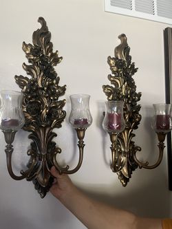 Home Interiors Vintage Candle Holder