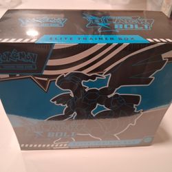 Pokemon Scarlet & Violet Black Bolt Elite Trainer Box Cards