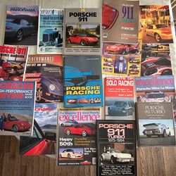 Vintage Porsche/Racing Magazines (total 17)