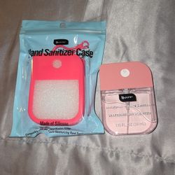 Hand Sanitizer Spray B Pure With Case Keychain 
