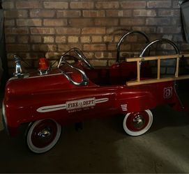 Fire Dept Engine No. 9 Pedal Car