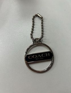 Coach bag charm