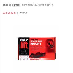 Eaz Lift Spare Tire Mount 1 pk