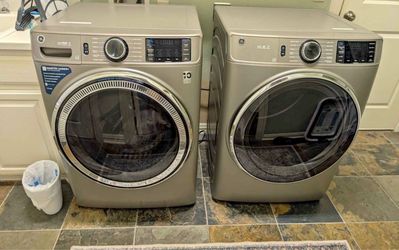 GE washer and dryer
