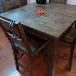 *Spooky Sale Event!!!*---Screaming Brantley Dining Table Sets W/4 Chairs---Delivery/Scary Financing Available🤭