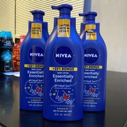 Nivea Lotion Almond Oil $5 Each