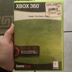 avatar video game
