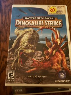 Dinosaur strike Wii