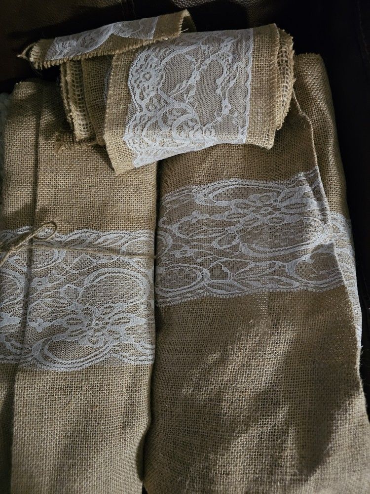Burlap Estan Nuevos Todo X $25