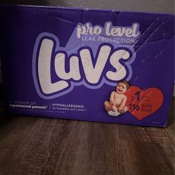 116 Luvs Size One Diapers