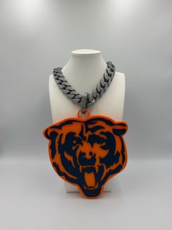 3D printed Hype chain/ Chicago Bears/ NFL chains/ Fan gear/ Football chain