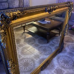 Large Antique Holden Mirror