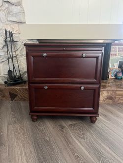 Bombay Company filing cabinet