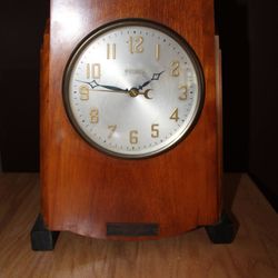 Antique Bulova mantel clock
