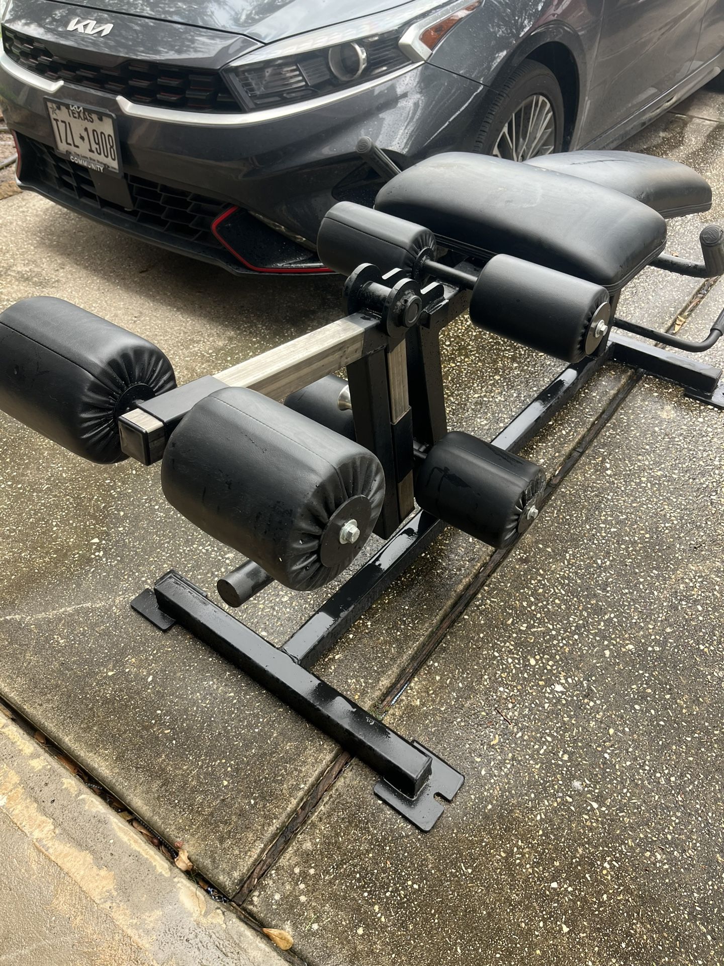 Professional Leg Curl And Leg Extension Bench