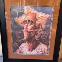 framed artwork