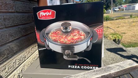Parini 12” Electric Pizza Cooker — New in Box