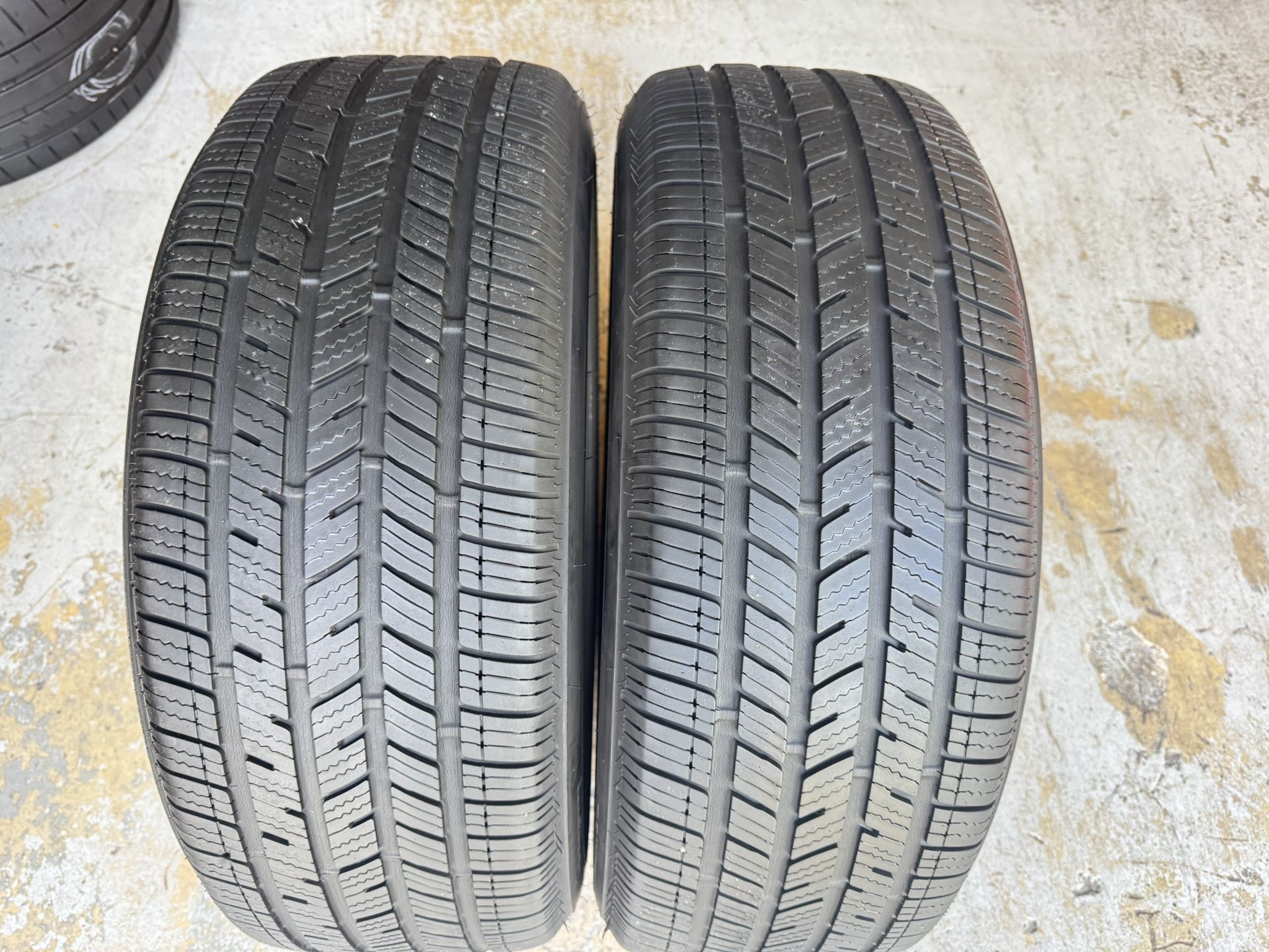 Two Premium Tires 235/55/19 Bridgestone Turanza LS100 Runflats With 70% Left Limited Sale