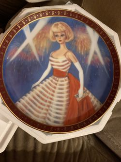 High Fashion Barbie collectible plate