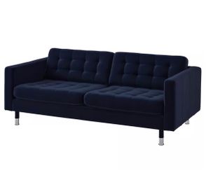 IKEA MORABO Sofa, Djuparp dark blue
