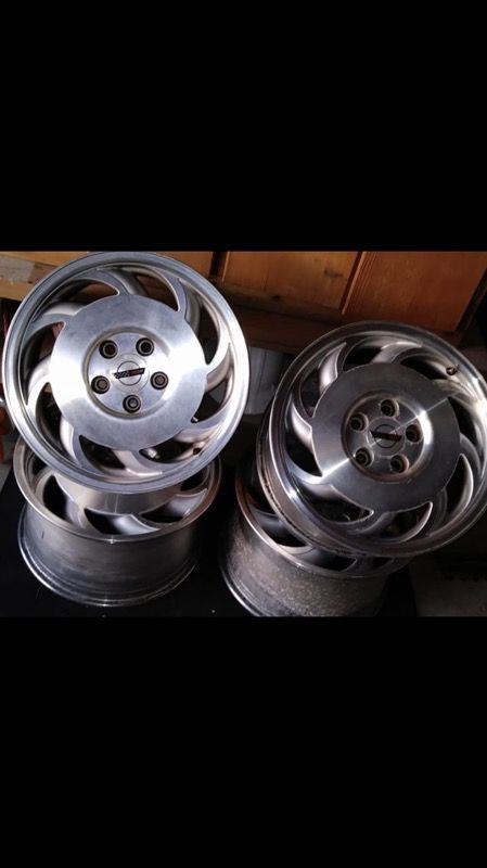 C4 corvette sawblade wheels