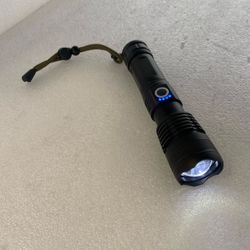 Rechargeable 3000 Lumens Led Flashlight with Zoom