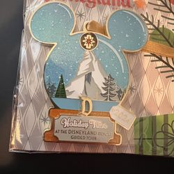 XL DISNEY HOLIDAY PIN/ORNAMENT 2024