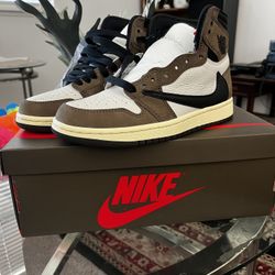 Jordan 1 Travis Scott Size 5.5y Or 7 Women’s 