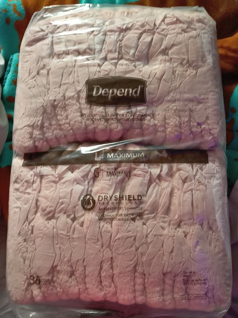 Depends For Women Lg