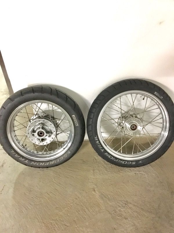 Triumph bonneville wheels / wheelset