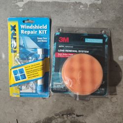 Headlight Repair Kit And Windshield Repair Kit 