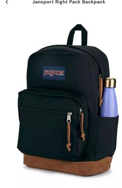 NEW, black backpack