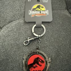 Jurassic Park 30th Anniversary LF Keychain