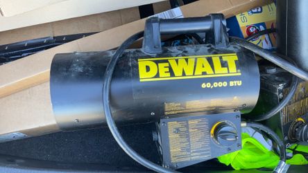 De Walt 60,000 btu propane heater