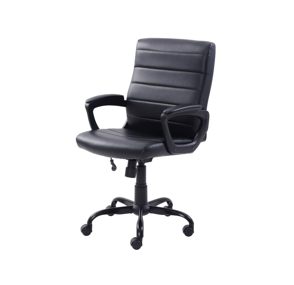 Black Office Chair, Like New 