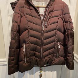 Ladies Size Large Eddie Bauer Goose Down Parka